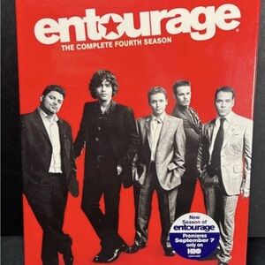 Entourage The Complete Fourth Season 4 (DVD, 2008, 3-Disc Set) 2008 New Sealed